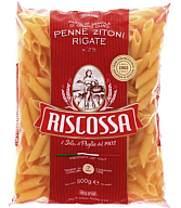 Макароны  Riscossa № 25 Penne zitoni rigate 500г