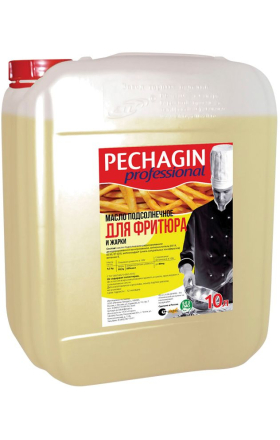 Масло подсолнечное Печагин 10 л.