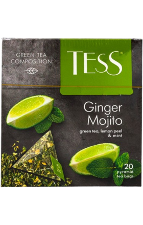 Green Tea "Tess" Ginger Mojito 36g