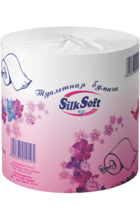 Զուգարանի թուղթ «Silk Soft» վարդագույն