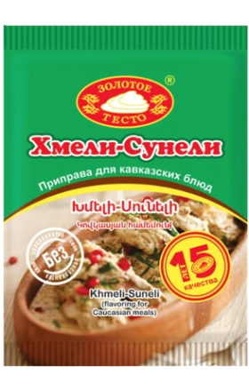 Խմելի-սունելի «Золотое тесто» 20գ