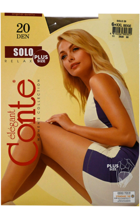 Колготки "Solo" 20den beige 6 Conte
