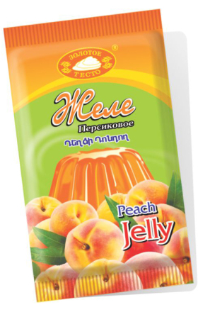 Jelly "Zolotoe testo" 50g Peach   