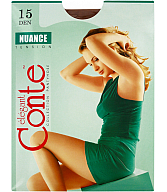 Զուգագուլպա «Conte Elegant Nuance 15 Den N2» Բրոնզագույն