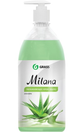 Жидкое мыло Grass Milana алоэ вера 1000мл