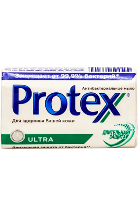 Օճառ հակաբակտերիալ «Protex Ultra» 90գ  		