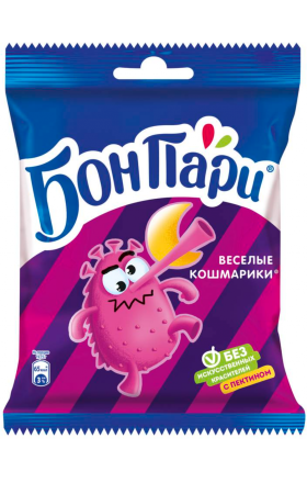 Դոնդողե կոնֆետներ «Бон Пари» 75գ 	