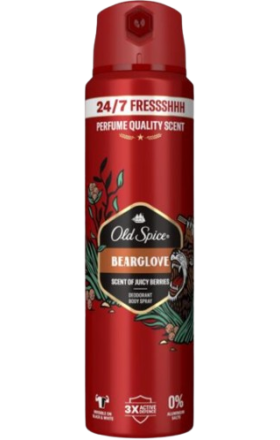 Антиписпирант спрей Old Spice Bearglove 150мл 