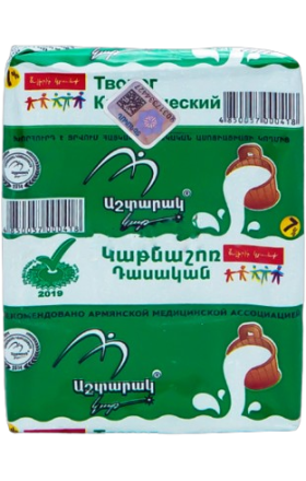 Творог "Аштарак Кат" 180г, жирность: 7% 