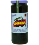 Оливки черные с косточкой "Coopoliva" 450г