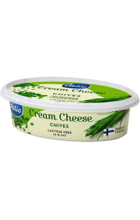 Պանիր կաթնաշոռային «Վալիո» կանաչ սոխով, առանց լակտոզա 180գ