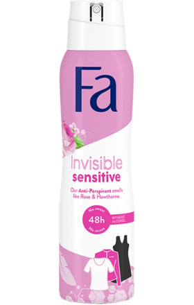 Антиперспирант-дезодорант "Fa Invisible Sensitive" 150мл 