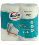 Թղթյա սրբիչ «Silk Soft» Maxi 2շ 2հատ 30մ 