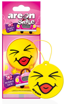Car air freshener "Areon" Smile Bubble Gum