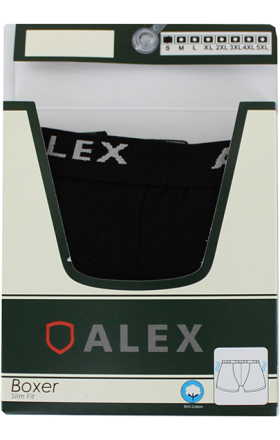 Трусы черные "Алекс" S 1шт