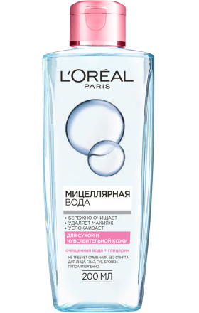Միցելյար ջուր «L'Oreal» Կատարյալ նրբություն 200մլ

