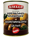 Շամպինիոն ամբողջական Aiello աղաջրում 840գ թ/տ