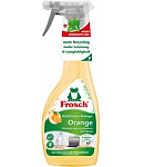 Средство для чистки гладких поверхностей "Frosch", с ароматом апельсина, 500 мл.