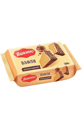 Chocolate wafer "Yashkino" 200g
