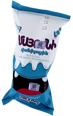 Պաղպաղակ վանիլային «Փինկ Բերի Մայոժնի» 60գ