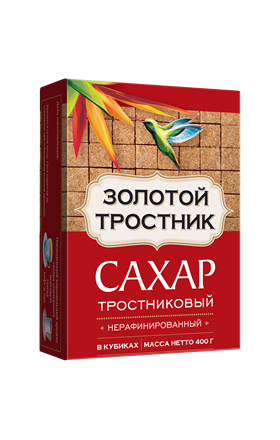 Cane sugar "Zolotoy trostnik" 400g