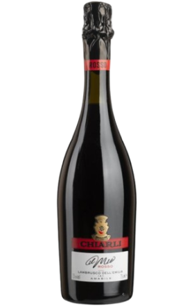 Գինի «Չառլի» Լամբրուսկո Ռոսսո, կիսափրփրուն, կարմիր կիսաքաղցր 0.75լ