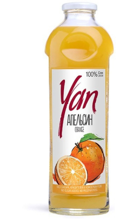 Հյութ «Yan» 0.93լ նարինջ