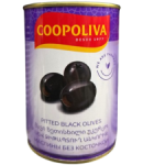 Ձիթապտուղ սև՝ առանց կորիզ «Coopoliva» 385գ