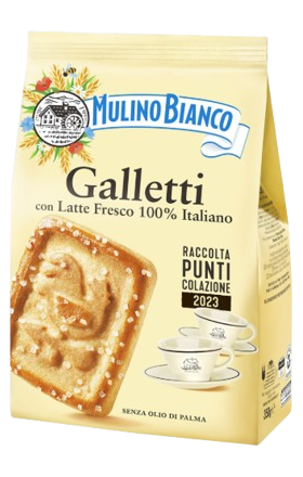 Печенье сахарное "Mulino Bianco" Galetti 400г