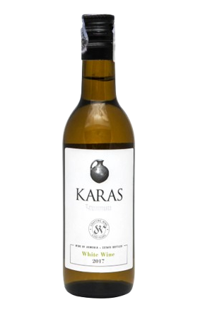 Белое сухое вино "Карас" 0,187 л