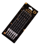 Մոմ Happy Birthday 6հատ 