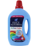 Гель для стирки "Felce Azzurra Active" 1595мл Цветной