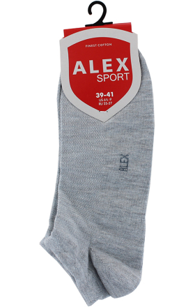 Носки "Alex" Sport Серый, 39-41  