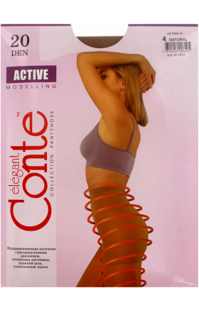 Զուգագուլպա «Conte Elegant Active 20 Den N4» Մարմնագույն 