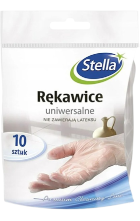 Виниловые перчатки "Стелла", 10 шт.