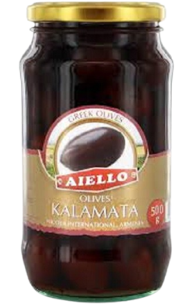 Ձիթապտուղ «Այելլո» Կալամատա 500գ
