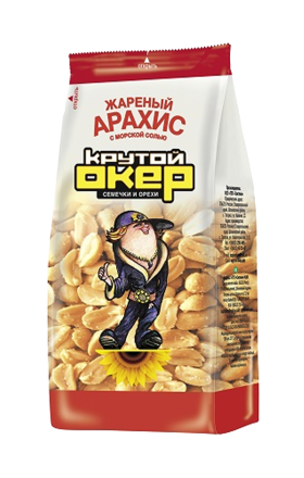 Peanuts with salt "Krutoy Oker" 240g 