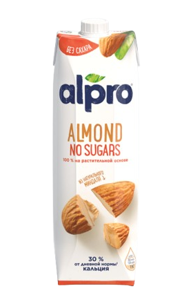 Նուշի կաթ «Alpro» առանց շաքար 1լ