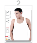 Տղամարդու շապիկ «Ալեքս» Մոդալ, սպիտակ S 