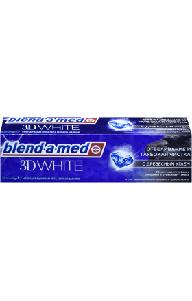 Ատամի մածուկ «Բլենդ-ա-մեդ» 3Դ Վայթ, ածուխով 100մլ