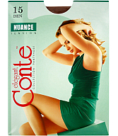 Զուգագուլպա «Conte Elegant Nuance 15 Den N4» Բրոնզագույն