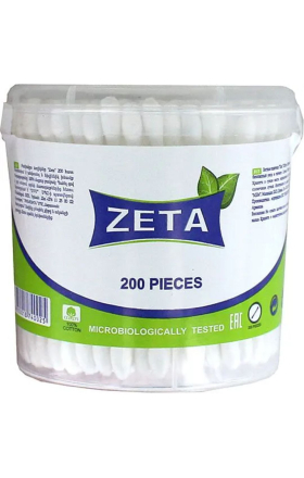 Ватные палочки "Зета" 200 шт.