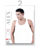 Շապիկ տղամարդու «Ալեքս» սպիտակ 3XL