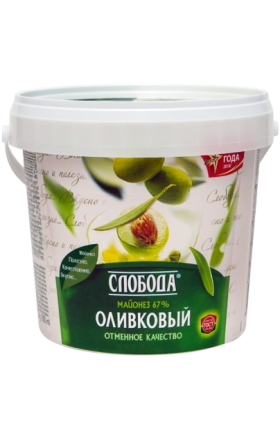 Майонез оливковый "Слобода" 800мл