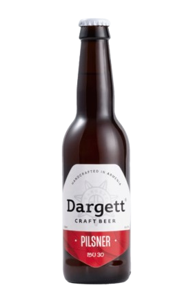 Գարեջուր «Dargett» Պիլսներ, ապակե տարա 0.33լ