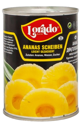 Pineapple slices "Lorado" 567g