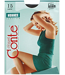 Զուգագուլպաներ «Conte Elegant Nuance 15 Den N3» Ստվերագույն