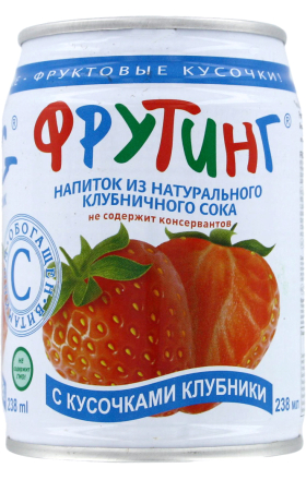 Հյութ «Fruiting» 238մլ ելակ 