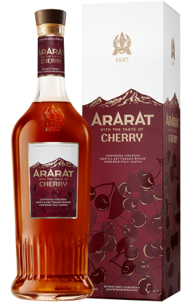 Alcoholic drink "Ararat" cherry (can) 0.7l