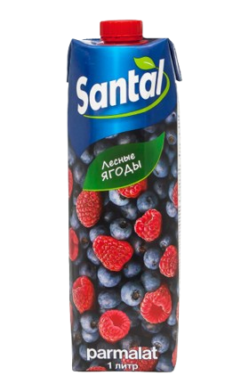 Հյութ «Santal» 1լ հատապտուղներ